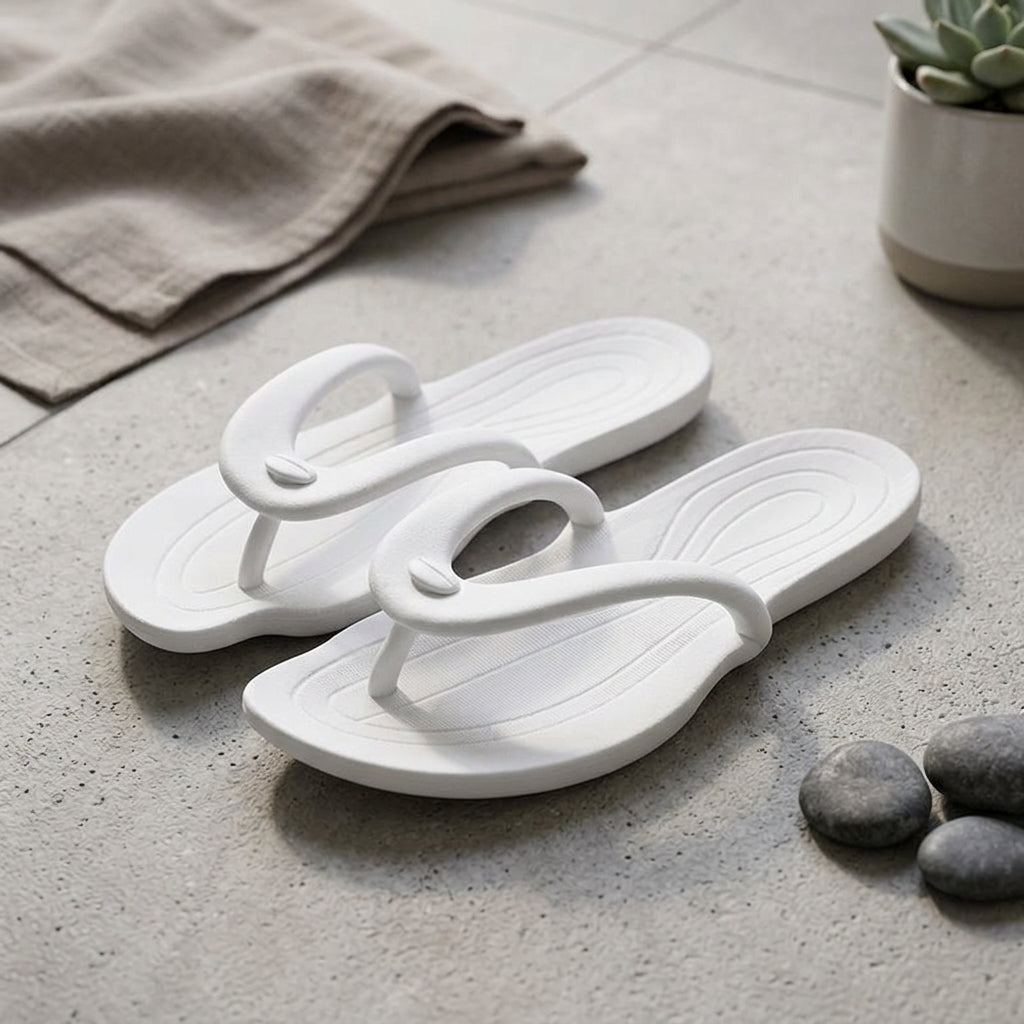 Foldable Portable Flip Flops For Travel Hotel Beach Swimming