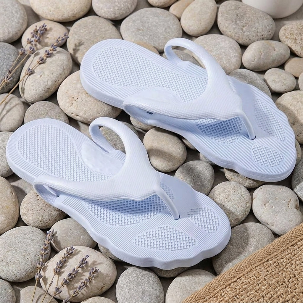 Foldable EVA Disposable Flip Flops Couple Hotel Beach Non Slip Slippers